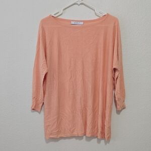 Kokun Peach 3/4 Sleeve Casual Knit Top S